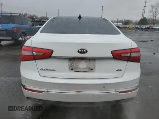 2014 Kia Cadenza Premium with VIN KNALN4D75E5156300, listed as a Copart auction lot 87351784 with 122,570 mi miles and Salvage Title. Bid and sale history available at carsss.com. Image 6.