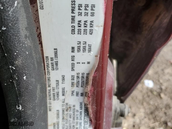 2007 Chevrolet Colorado LT w/1LT with VIN 1GCDT13E778206675, listed as a Copart auction lot 46247705 with 152,207 mi miles and Salvage Title. Bid and sale history available at carsss.com. Image 12.
