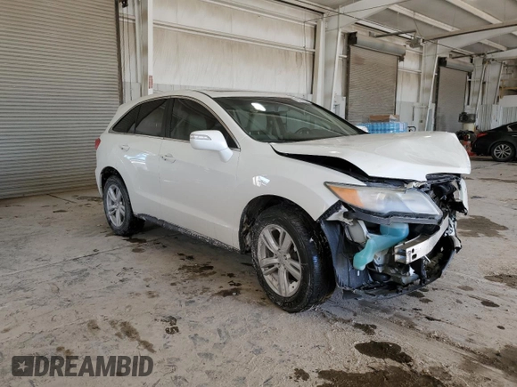 2015 Acura RDX with VIN 5J8TB4H3XFL020150, listed as a Copart auction lot 46269065 with 0 mi miles and Salvage Title. Bid and sale history available at carsss.com. Image 4.