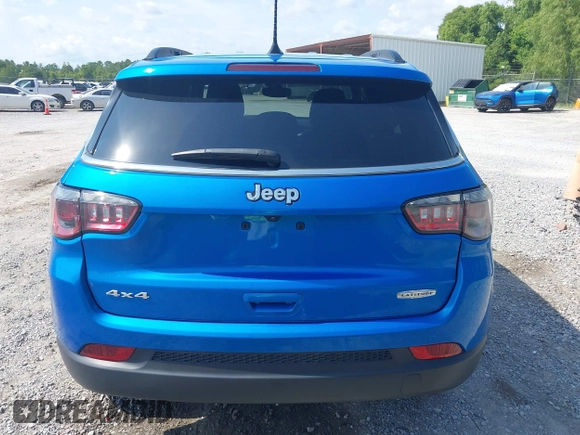 2024 Jeep Compass Latitude with VIN 3C4NJDBN8RT119496, listed as a IAAI auction lot 42608637 with 32,417 mi miles and . Bid and sale history available at DreamBid. Image 16.