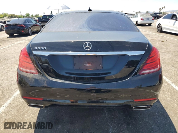 2017 Mercedes-Benz S 550 with VIN WDDUG8CB2HA308176, listed as a Copart auction lot 65225694 with Not Provided miles and Salvage Title. Bid and sale history available at carsss.com. Image 6.