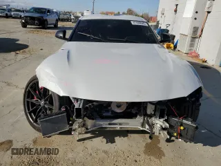 2024 Toyota GR Supra 3.0 with VIN WZ1DB0G03RW065227, listed as a Copart auction lot 47480945 with 0 mi miles and Salvage Title. Bid and sale history available at carsss.com. Image 5.