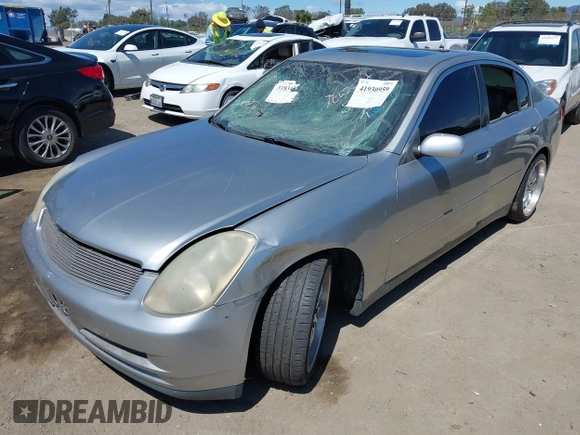 2003 Infiniti G35 with VIN JNKCV51E73M020943, listed as a IAAI auction lot 41930959 with Not Provided miles and . Bid and sale history available at DreamBid. Image 18.