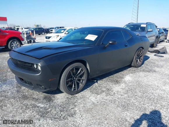 2015 Dodge Challenger R/T with VIN 2C3CDZAT7FH740541, listed as a IAAI auction lot 41239519 with 110,387 mi miles. Bid and sale history available at carsss.com. Image 2.