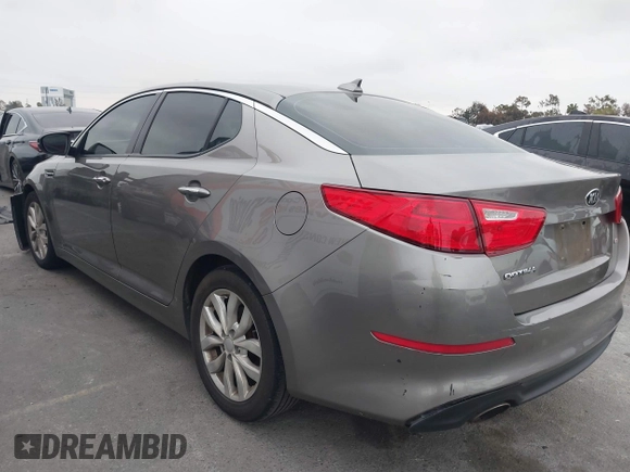 2015 Kia Optima LX with VIN 5XXGM4A75FG507392, listed as a IAAI auction lot 41889228 with 133,460 mi miles. Bid and sale history available at carsss.com. Image 15.