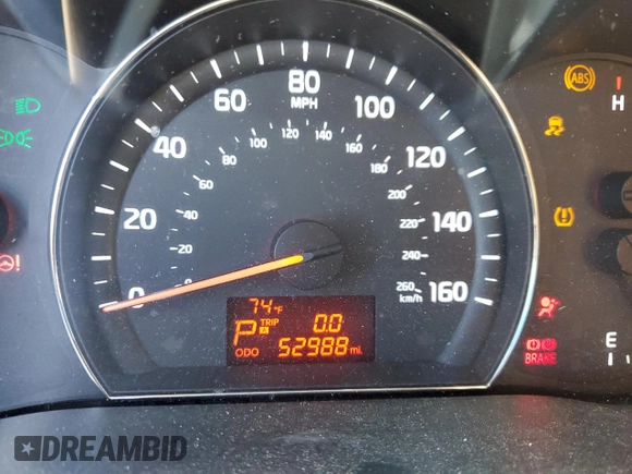 2015 Kia Sorento LX with VIN 5XYKT3A62FG598650, listed as a Copart auction lot 49699295 with 52,988 mi miles and Salvage Title. Bid and sale history available at carsss.com. Image 9.