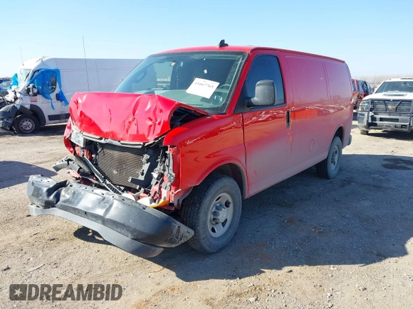 2018 Chevrolet Express Cargo with VIN 1GCWGAFP6J1342077, listed as a IAAI auction lot 41667765 with 138,063 mi miles and . Bid and sale history available at DreamBid. Image 17.