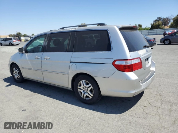 2007 Honda Odyssey EX with VIN 5FNRL38427B455323, listed as a Copart auction lot 63161995 with 149,377 mi miles and Clean title. Bid and sale history available at DreamBid. Image 2.