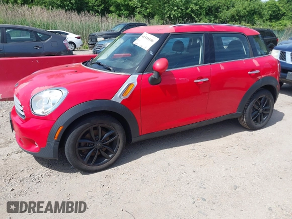 2012 MINI Countryman z VIN WMWZB3C50CWM03467, wystawiony jako IAAI lot #42318106 z przebiegiem 163 289 mil mil oraz . Historia ofert i sprzedaży dostępna na DreamBid. Obrazek 2.