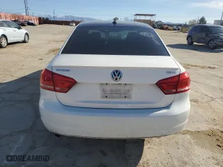 2015 Volkswagen Passat 1.8T SE w/Sunroof & Nav with VIN 1VWBT7A36FC080362, listed as a Copart auction lot 49840165 with 0 mi miles and Salvage Title. Bid and sale history available at carsss.com. Image 6.