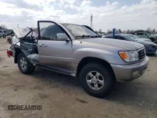 2002 Toyota Land Cruiser with VIN JTEHT05J322017079, listed as a Copart auction lot 49710085 with 0 mi miles and Clean Title. Bid and sale history available at carsss.com. Image 4.