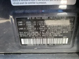 2012 Subaru Outback Limited z VIN 4S4BRDLC8C2284283, wystawiony jako Copart lot #53020695 z przebiegiem 134 238 mil mil oraz Szkoda całkowita • Salvage title. Historia ofert i sprzedaży dostępna na DreamBid. Obrazek 12.