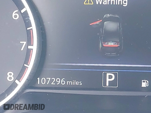 2019 Nissan Maxima SV with VIN 1N4AA6AV8KC371882, listed as a IAAI auction lot 41779671 with 107,296 mi miles and . Bid and sale history available at DreamBid. Image 16.