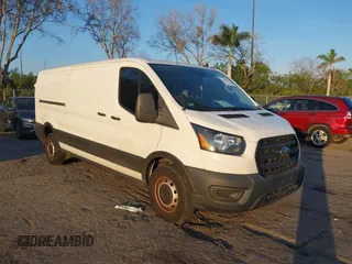 2020 Ford Transit Cargo with VIN 1FTBR1Y81LKB45460, listed as a IAAI auction lot 41496961 with 45,534 mi miles and . Bid and sale history available at DreamBid. Image 1.
