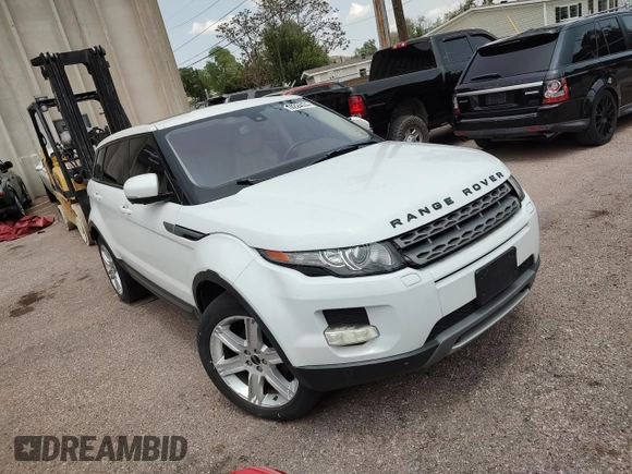 2012 Land Rover Range Rover Evoque Pure Premium with VIN SALVR2BG2CH671332, listed as a Copart auction lot 59364165 with 93,206 mi miles and Clean title. Bid and sale history available at DreamBid. Image 1.