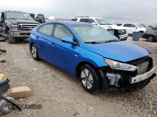 2017 Hyundai Ioniq Blue z VIN KMHC65LC7HU030806, wystawiony jako Copart lot #42713415 z przebiegiem 187 455 mil mil oraz Szkoda całkowita • Salvage title. Historia ofert i sprzedaży dostępna na DreamBid. Obrazek 4.