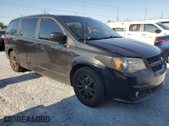 2017 Dodge Grand Caravan GT with VIN 2C4RDGEG0HR848262, listed as a Copart auction lot 53818705 with 344,705 mi miles and Clean Title. Bid and sale history available at DreamBid. Image 4.