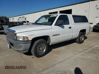 2001 Dodge 1500 z VIN 1B7HC16Y61S757908, wystawiony jako Copart lot #83604774 z przebiegiem 214 329 mil mil oraz Szkoda całkowita • Salvage title. Historia ofert i sprzedaży dostępna na DreamBid. Obrazek 1.
