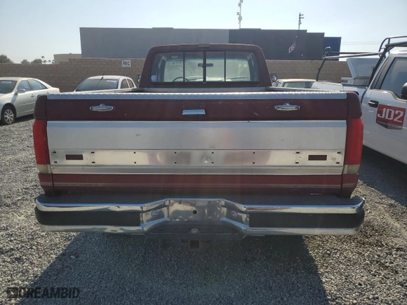 1991 Ford F-250 HD with VIN 1FTHX26GXMKA34021, listed as a Copart auction lot 57967414 with NaN miles and Salvage Title. Bid and sale history available at carsss.com. Image 6.