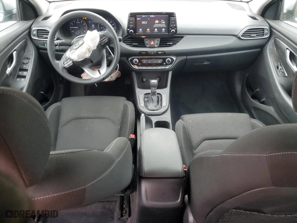 2020 Hyundai Elantra GT with VIN KMHH35LE1LU137536, listed as a Copart auction lot 43875005 with 35,125 mi miles and Salvage Title. Bid and sale history available at carsss.com. Image 8.