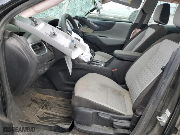 2023 Chevrolet Equinox LS with VIN 3GNAXSEG7PL157904, listed as a Copart auction lot 44429195 with 45,057 mi miles and Salvage Title. Bid and sale history available at carsss.com. Image 7.