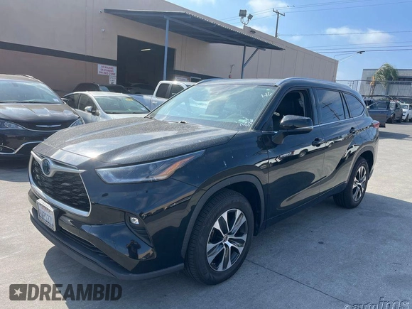 2021 Toyota Highlander Hybrid XLE z VIN 5TDHARAH6MS509148, wystawiony jako IAAI lot #42545107 z przebiegiem 76 689 mil mil oraz . Historia ofert i sprzedaży dostępna na DreamBid. Obrazek 14.