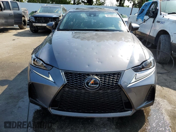 2020 Lexus IS with VIN JTHG81F26L5042300, listed as a Copart auction lot 65188344 with 46,794 mi miles and Salvage Title. Bid and sale history available at carsss.com. Image 5.