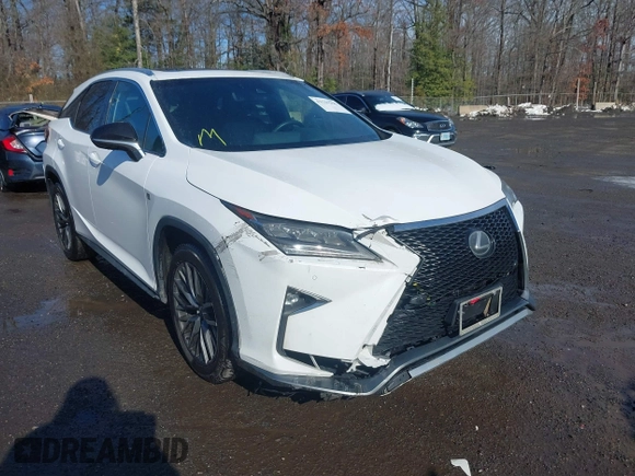 2017 Lexus RX with VIN 2T2BZMCA4HC054392, listed as a IAAI auction lot 41534296 with 138,663 mi miles. Bid and sale history available at carsss.com. Image 6.
