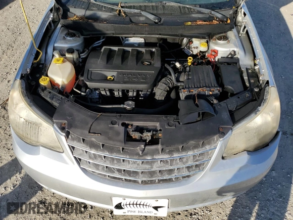 2008 Chrysler Sebring LX with VIN 1C3LC45K78N233950, listed as a Copart auction lot 79689514 with 0 mi miles and Non Repairable. Bid and sale history available at carsss.com. Image 11.