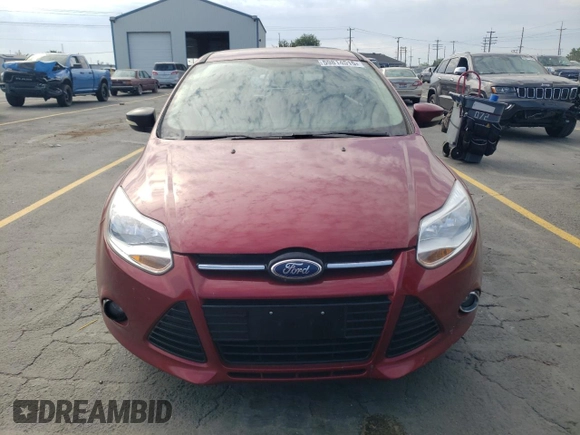 2014 Ford Focus Titanium with VIN 1FADP3N25EL118551, listed as a Copart auction lot 59814515 with 160,813 mi miles and Salvage title. Bid and sale history available at DreamBid. Image 5.