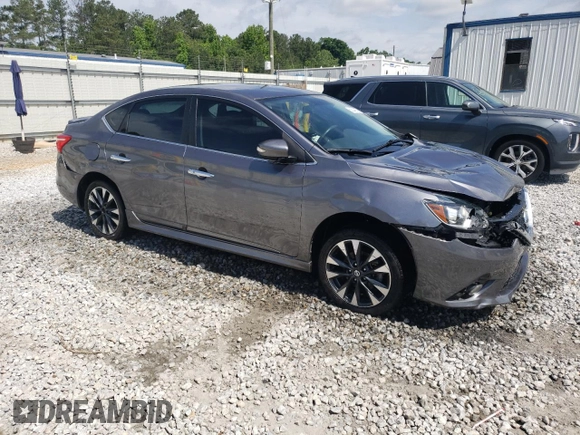 2019 Nissan Sentra S with VIN 3N1AB7AP4KY457408, listed as a Copart auction lot 56343375 with 66,406 mi miles and Salvage title. Bid and sale history available at DreamBid. Image 4.