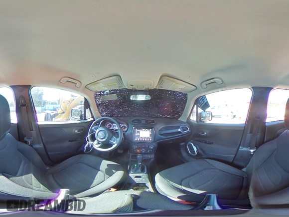 2018 Jeep Renegade Altitude with VIN ZACCJABB2JPG84687, listed as a Copart auction lot 53994155 with 150,680 mi miles and Salvage title. Bid and sale history available at DreamBid. Image 15.