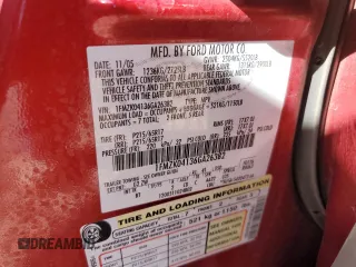 2006 Ford Freestyle SE with VIN 1FMZK04136GA26382, listed as a Copart auction lot 80482294 with 129,507 mi miles and Salvage Title. Bid and sale history available at carsss.com. Image 13.