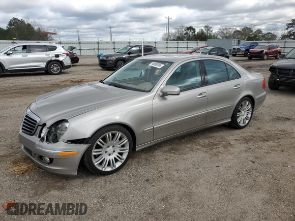 2008 Mercedes-Benz E-Class Luxury 3.5L with VIN WDBUF56X08B211926, listed as a Copart auction lot 48606305 with 94,374 mi miles and Salvage Title. Bid and sale history available at carsss.com. Image 1.
