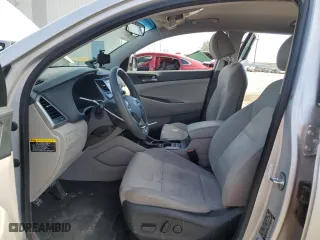2017 Hyundai Tucson SE Plus with VIN KM8J33A41HU297617, listed as a Copart auction lot 46241055 with 107,027 mi miles and Salvage Title. Bid and sale history available at carsss.com. Image 7.