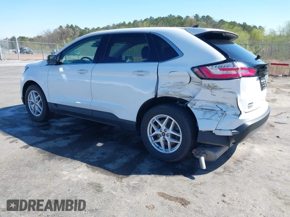 2024 Ford Edge SEL with VIN 2FMPK4J97RBA81681, listed as a IAAI auction lot 41794246 with 38,615 mi miles. Bid and sale history available at carsss.com. Image 3.