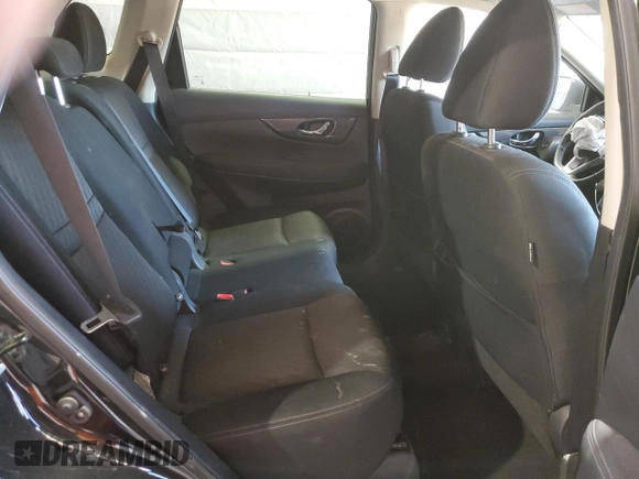 2017 Nissan Rogue SV with VIN KNMAT2MV5HP612016, listed as a Copart auction lot 55304695 with 98,826 mi miles and Salvage title. Bid and sale history available at DreamBid. Image 11.