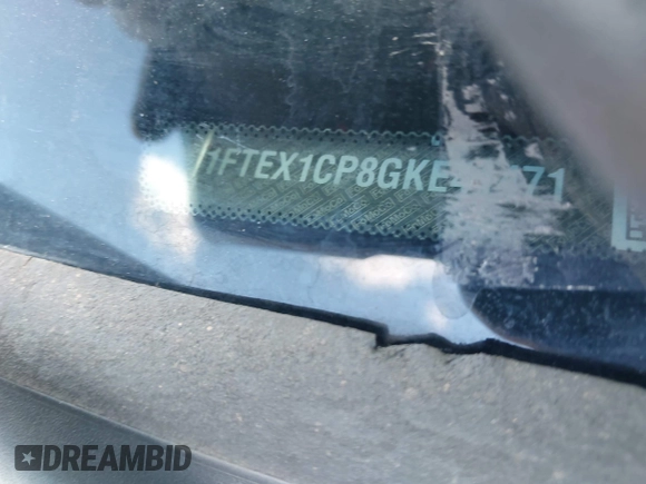 2016 Ford F-150 XL с VIN 1FTEX1CP8GKE41471, выставлен на аукционе IAAI как лот 42212256 с пробегом 142 564 миль миль и . История ставок и продаж доступна на DreamBid. Изображение 17.