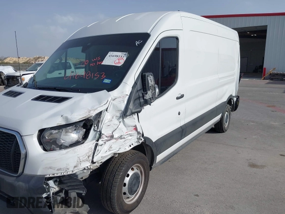 2023 Ford Transit Cargo with VIN 1FTBR1C85PKA32611, listed as a IAAI auction lot 41698153 with 25,010 mi miles and . Bid and sale history available at carsss.com. Image 17.