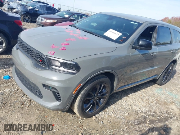 2021 Dodge Durango GT Plus with VIN 1C4RDHDG4MC882179, listed as a IAAI auction lot 40960672 with 50,443 mi miles and . Bid and sale history available at DreamBid. Image 19.