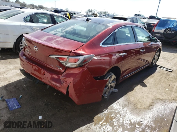 2017 Hyundai Sonata Hybrid Limited with VIN KMHE34L3XHA076109, listed as a Copart auction lot 40304283 with 106,557 mi miles. Bid and sale history available at carsss.com. Image 3.