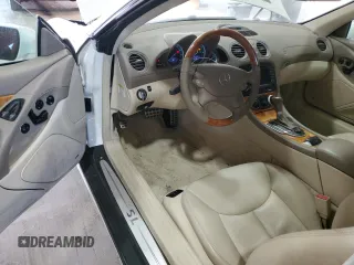 2006 Mercedes-Benz SL 500 with VIN WDBSK75F06F115114, listed as a Copart auction lot 42569065 with 60,360 mi miles and Salvage title. Bid and sale history available at DreamBid. Image 8.