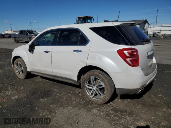2016 Chevrolet Equinox LTZ with VIN 2GNFLGE32G6261555, listed as a Copart auction lot 48196325 with 47,530 mi miles and Salvage Title. Bid and sale history available at carsss.com. Image 2.