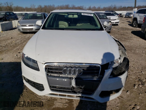 2009 Audi A4 2.0T Prem with VIN WAUJF78K99N069980, listed as a Copart auction lot 83775314 with 158,599 mi miles and Salvage Title. Bid and sale history available at carsss.com. Image 5.