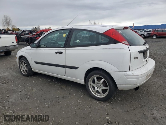 2003 Ford Focus ZX3 with VIN 3FAFP31Z83R182271, listed as a Copart auction lot 82415004 with 211,193 mi miles and Salvage title. Bid and sale history available at DreamBid. Image 2.