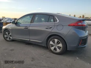 2018 Hyundai Ioniq Limited with VIN KMHC75LDXJU075248, listed as a Copart auction lot 89327145 with 62,321 mi miles and Salvage title. Bid and sale history available at DreamBid. Image 2.