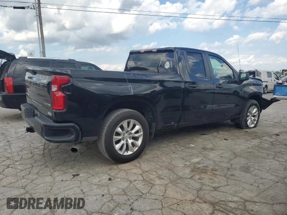 2020 Chevrolet Silverado 1500 Custom with VIN 1GCRWBEH1LZ362211, listed as a Copart auction lot 74352484 with 96,416 mi miles and Salvage Title. Bid and sale history available at carsss.com. Image 3.
