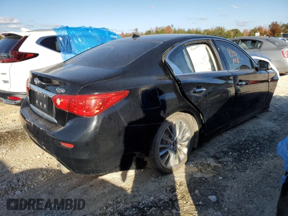 2016 Infiniti Q50 2.0t Premium with VIN JN1CV7AR7GM253231, listed as a Copart auction lot 84203154 with 0 mi miles and Clean Title. Bid and sale history available at carsss.com. Image 3.