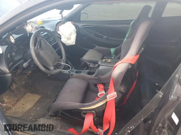 1995 Ford Mustang GT with VIN 1FALP42T2SF181843, listed as a Copart auction lot 46025335 with 65,235 mi miles and Salvage title. Bid and sale history available at DreamBid. Image 7.