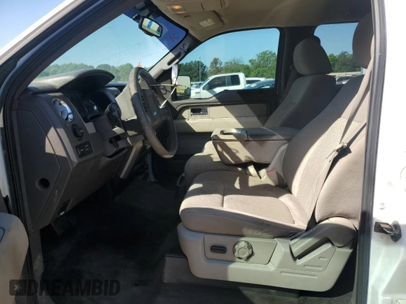 2010 Ford F-150 XL with VIN 1FTEW1C83AFB09935, listed as a Copart auction lot 52312545 with 177,760 mi miles and Salvage Title. Bid and sale history available at carsss.com. Image 7.